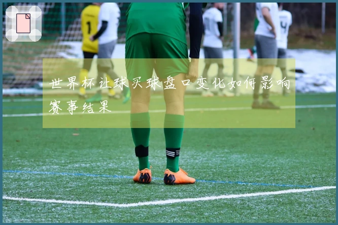 世界杯让球买球盘口变化如何影响赛事结果